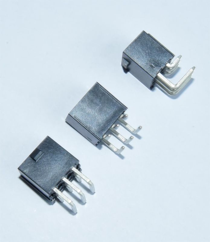 High-Performance Double Row 2x3p Black Elbow Pin Header for Stable Signal Transmission