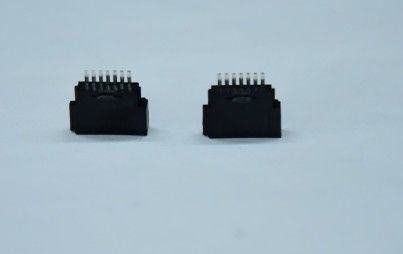 SATA 7p Female Chassis Connector Solder Wire Type 180° Wire to Board Connector