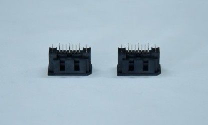 SATA 7p/M Package DIP Type 180° Wire to Board Connector