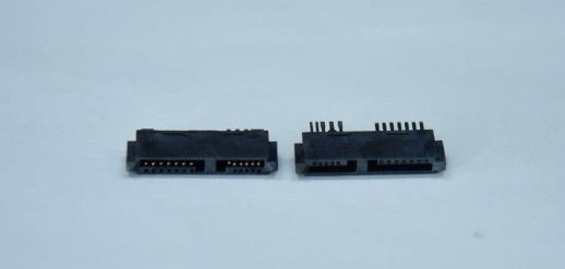 SATA 13p/F Solder Type 180° Au 6/F Plated Wire to Board Connector