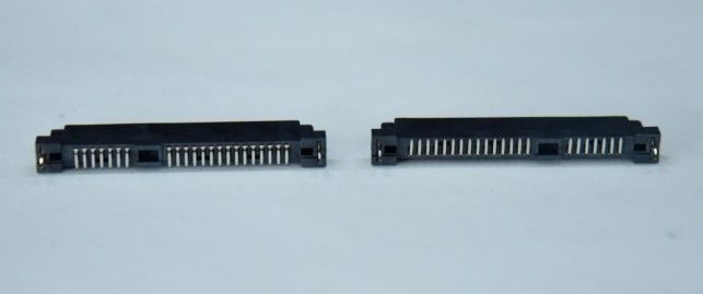 SATA 22p/F DIP Type Au 6/F Plated Wire to Board Connector