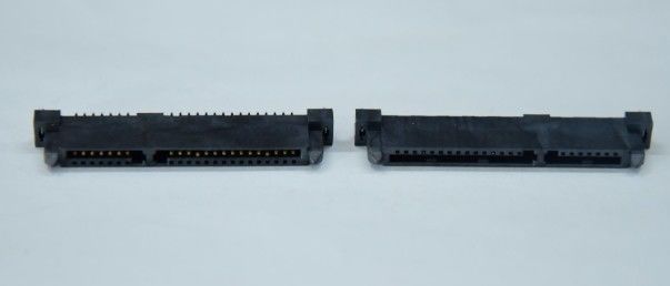 SATA 22p/F DIP Type Au 6/F Plated Wire to Board Connector