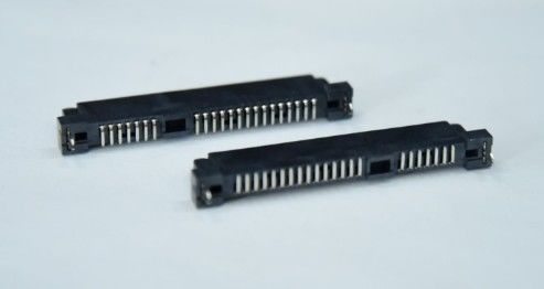 SATA 22p/F DIP Type Au 6/F Plated Wire to Board Connector