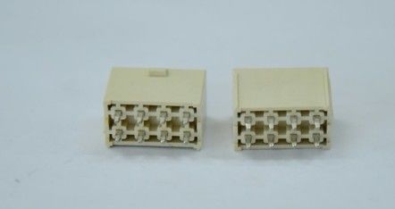 Double-Row 2*4 Natural Color Straight Pin Header Tin 100u'' External Leakage 3.0mm Terminals