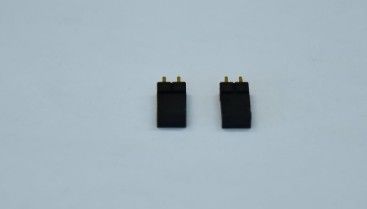 8.5h in-Line 2.54pH 1*2 Single Row Pin Au 15u'' Plated Terminals