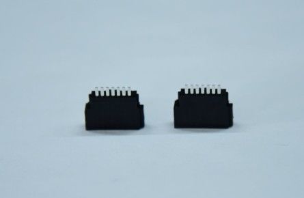 SATA 7p Female Chassis Connector Solder Wire Type 180° Wire to Board Connector