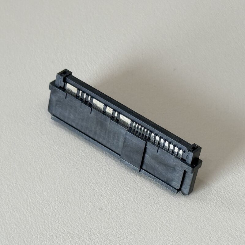 High-Speed SAS 68Pin Female Connector 180 Degree Solder Type Gold Plated 15u Terminal 10.5mm For HDD SSD Server Cable Assembly