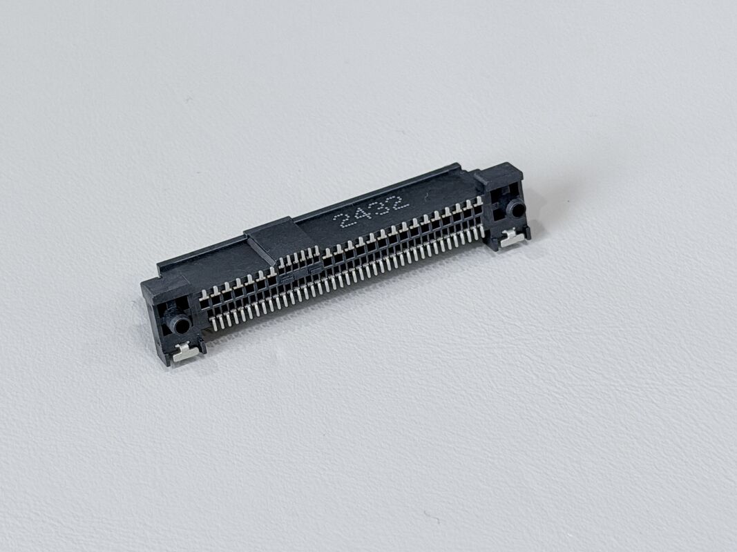 68Pin SAS Female SMT Type PCB Connector with 30u