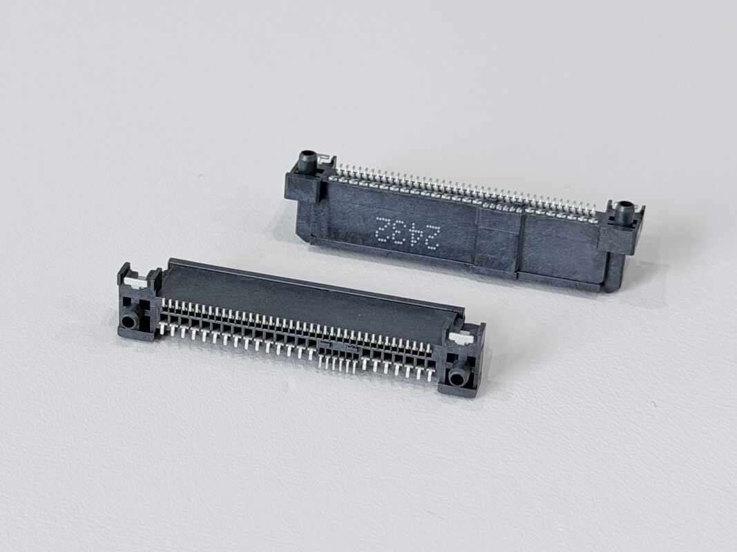 68Pin SAS Female SMT Type PCB Connector with 30u