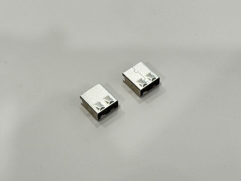 USB 2.0 AM Male Connector Three-Piece Front Shell Assembly | Pin Wire Cable Electrical Electronic Terminal Connector for Customization & Power Transmission