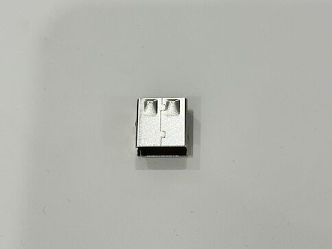 USB 2.0 AM Male Connector Three-Piece Front Shell Assembly | Pin Wire Cable Electrical Electronic Terminal Connector for Customization & Power Transmission