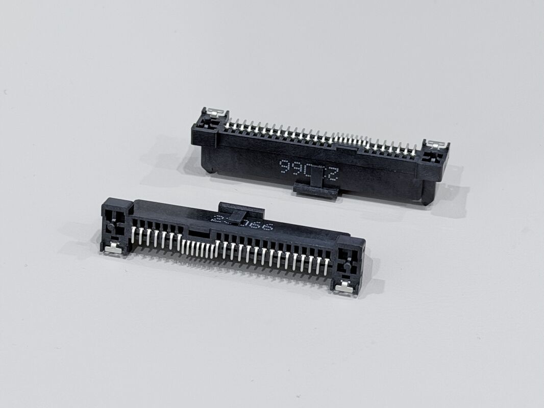 SAS 29P Female Connector, SMT, Gold-Plated 30U