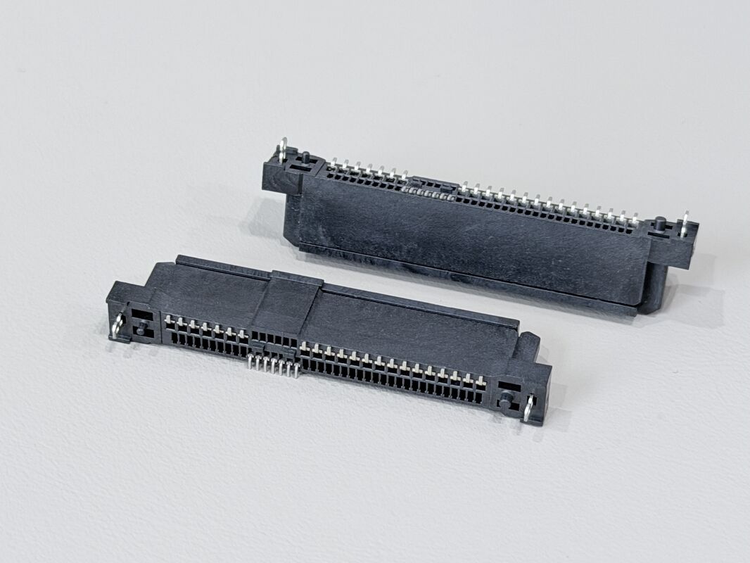 SAS 29P Female Connector, SMT, Gold-Plated 30U