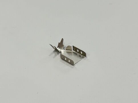 USB 2.0 AM Connector Three-Piece Front Shell for OD3.8 Cable | Electrical Wire Terminal Plated Housing