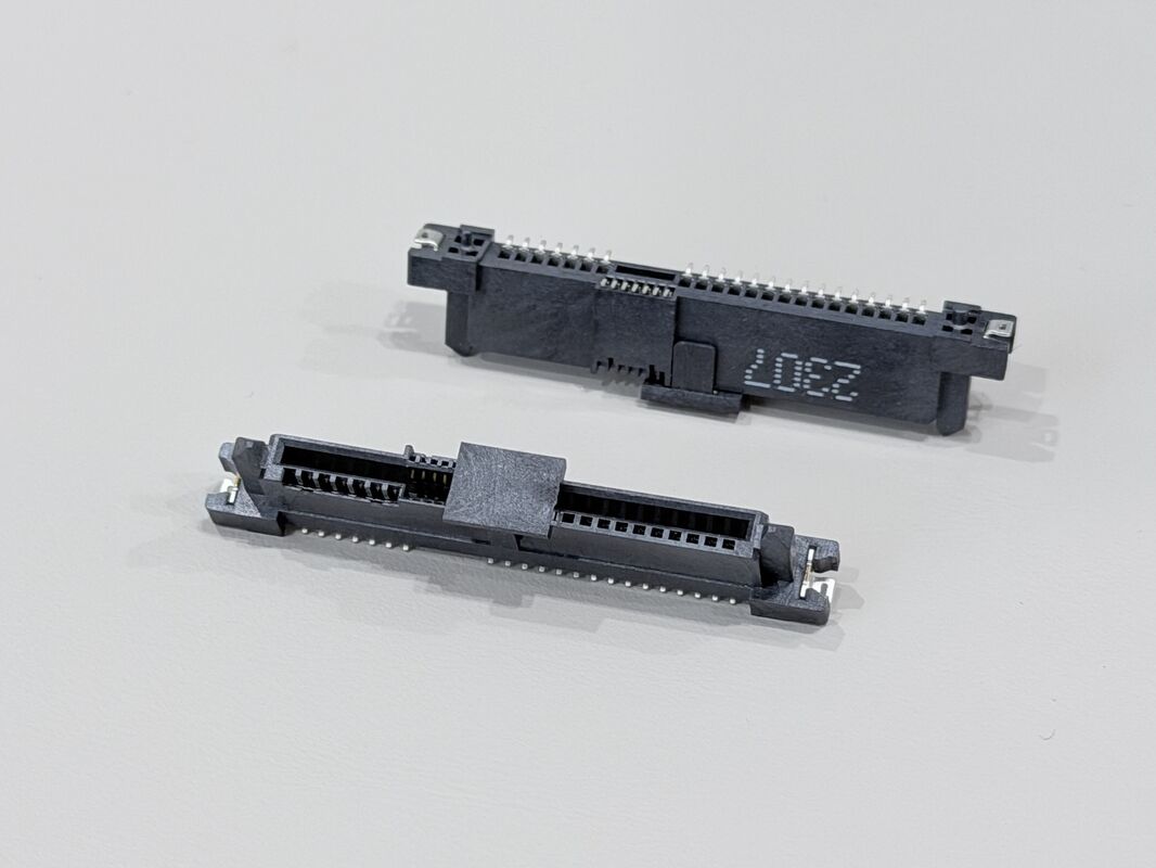 High-Speed SAS 4.0 29 Pin SMT Female Connector, 30U