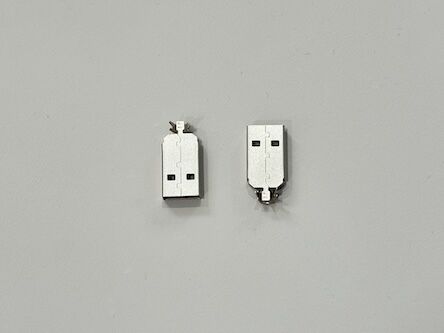 USB 2.0 AM Integrated Metal Shell Connector | Electrical Signal Transmission Wire Connector | Customization for Power & PCB Applications