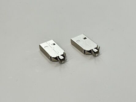 USB 2.0 AM Integrated Metal Shell Connector | Electrical Signal Transmission Wire Connector | Customization for Power & PCB Applications