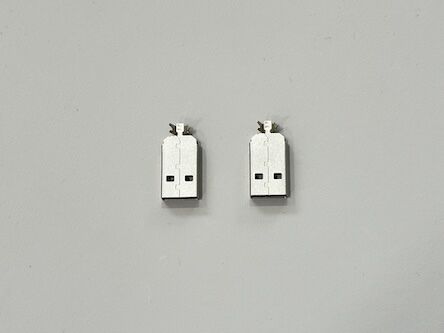 USB 2.0 AM Integrated Metal Shell Connector | Electrical Signal Transmission Wire Connector | Customization for Power & PCB Applications