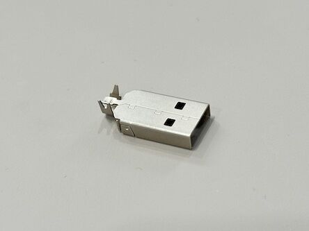 USB 2.0 AM Integrated Metal Shell Connector | Electrical Signal Transmission Wire Connector | Customization for Power & PCB Applications