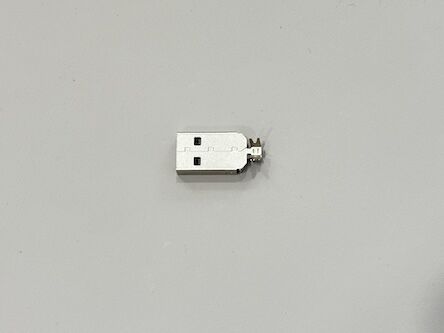 USB 2.0 AM Integrated Metal Shell Connector | Electrical Signal Transmission Wire Connector | Customization for Power & PCB Applications