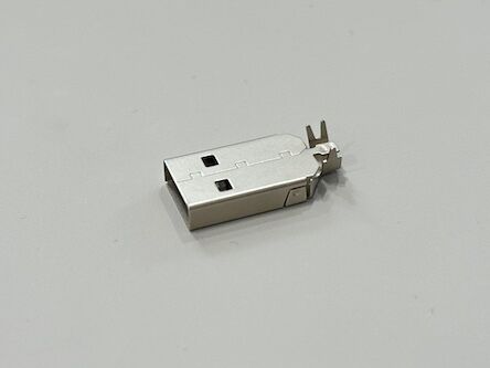 USB 2.0 AM Integrated Metal Shell Connector | Electrical Signal Transmission Wire Connector | Customization for Power & PCB Applications