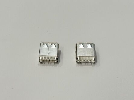 USB 2.0 A/F Connector Solder Type with Protective Housing | Electrical Signal Male Connector for Cable Assembly & PCB Interfaces