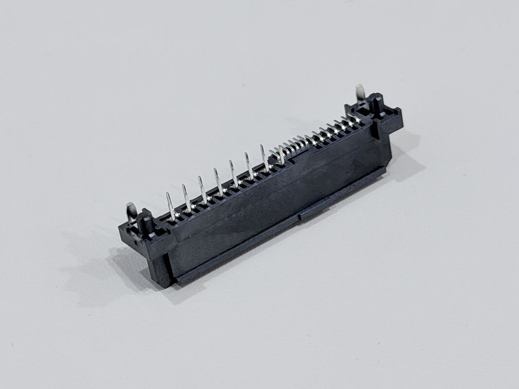 SAS 3.0 29Pin Female PCB Connector, 1.27mm Pitch Mixed SMT + TH Pin Terminal Connector for Server, Automotive & Power Wire Cable Signal Transmission
