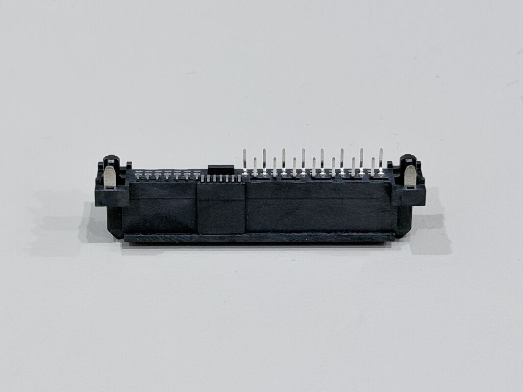 SAS 3.0 29Pin Female PCB Connector, 1.27mm Pitch Mixed SMT + TH Pin Terminal Connector for Server, Automotive & Power Wire Cable Signal Transmission