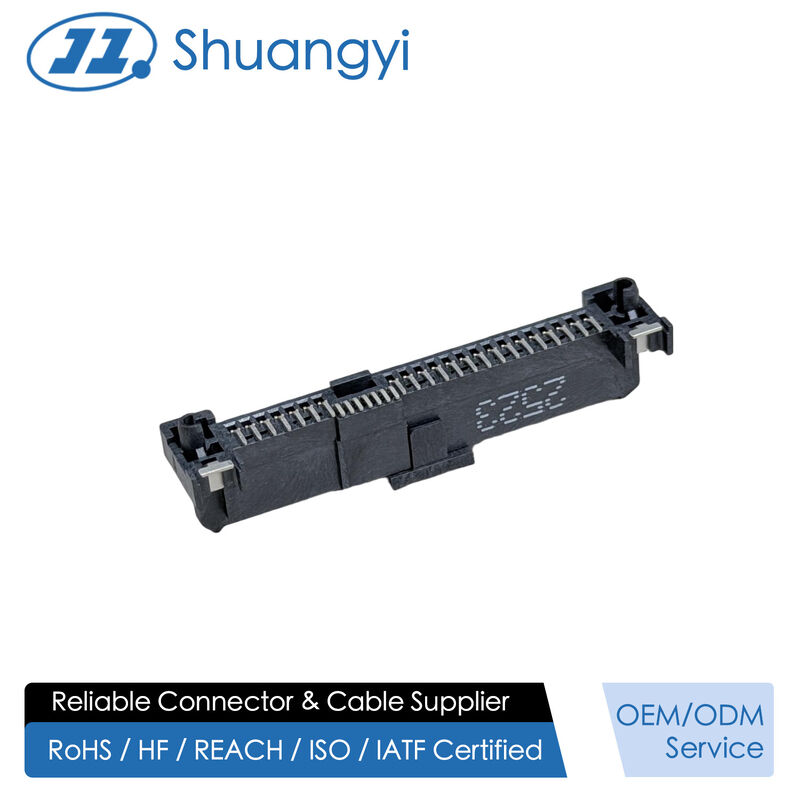 SAS 29P SMT Female Connector 1.27mm Pitch, Type 45 Version with 30U