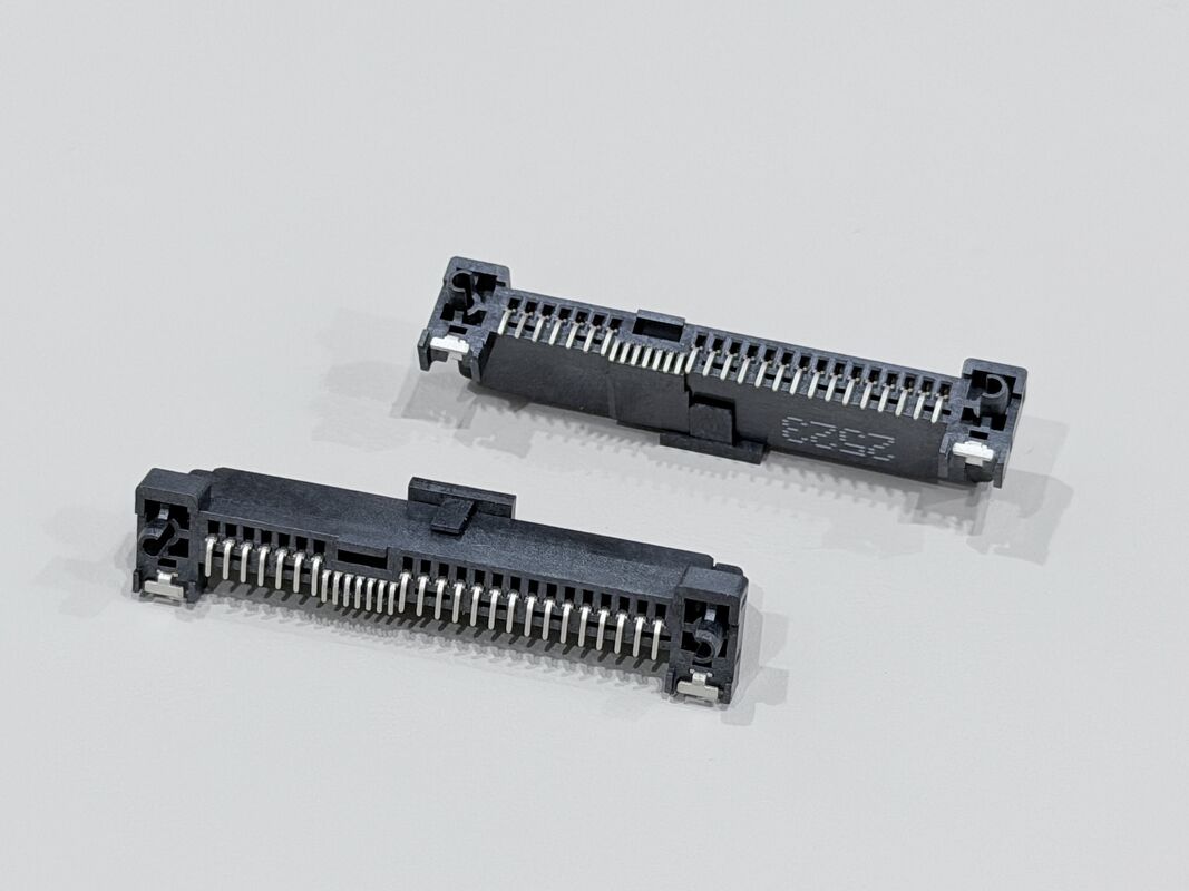 SAS 29P SMT Female Connector 1.27mm Pitch, Type 45 Version with 30U