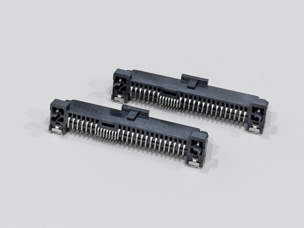 SAS 29P SMT Female Connector 1.27mm Pitch, Type 45 Version with 30U