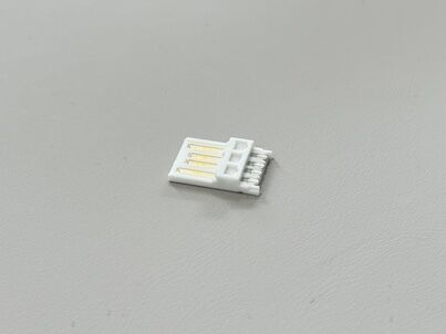 USB 2.0 AM Male Wire Solder Connector 5U Gold-Plated Terminal for Power & Data Transmission Cable Assembly