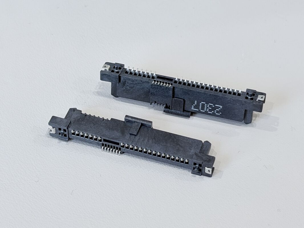 SAS 29P SMT Female Connector 1.27mm Pitch, Type 45 Version with 30U