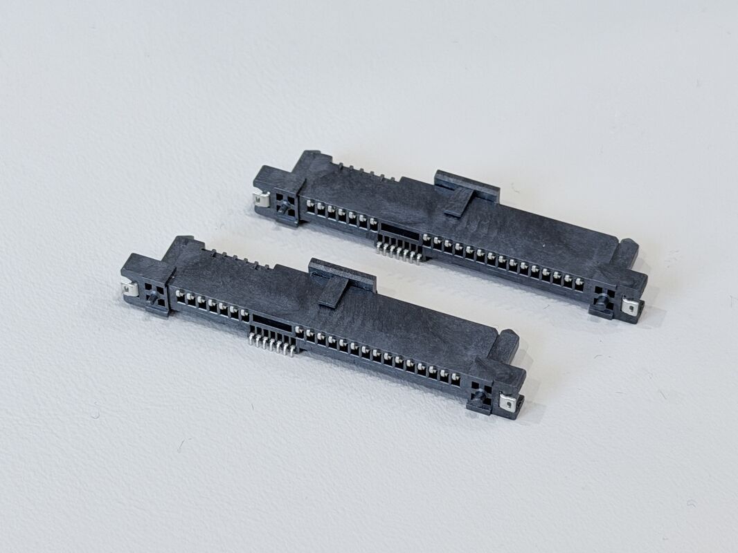 SAS 29P SMT Female Connector 1.27mm Pitch, Type 45 Version with 30U