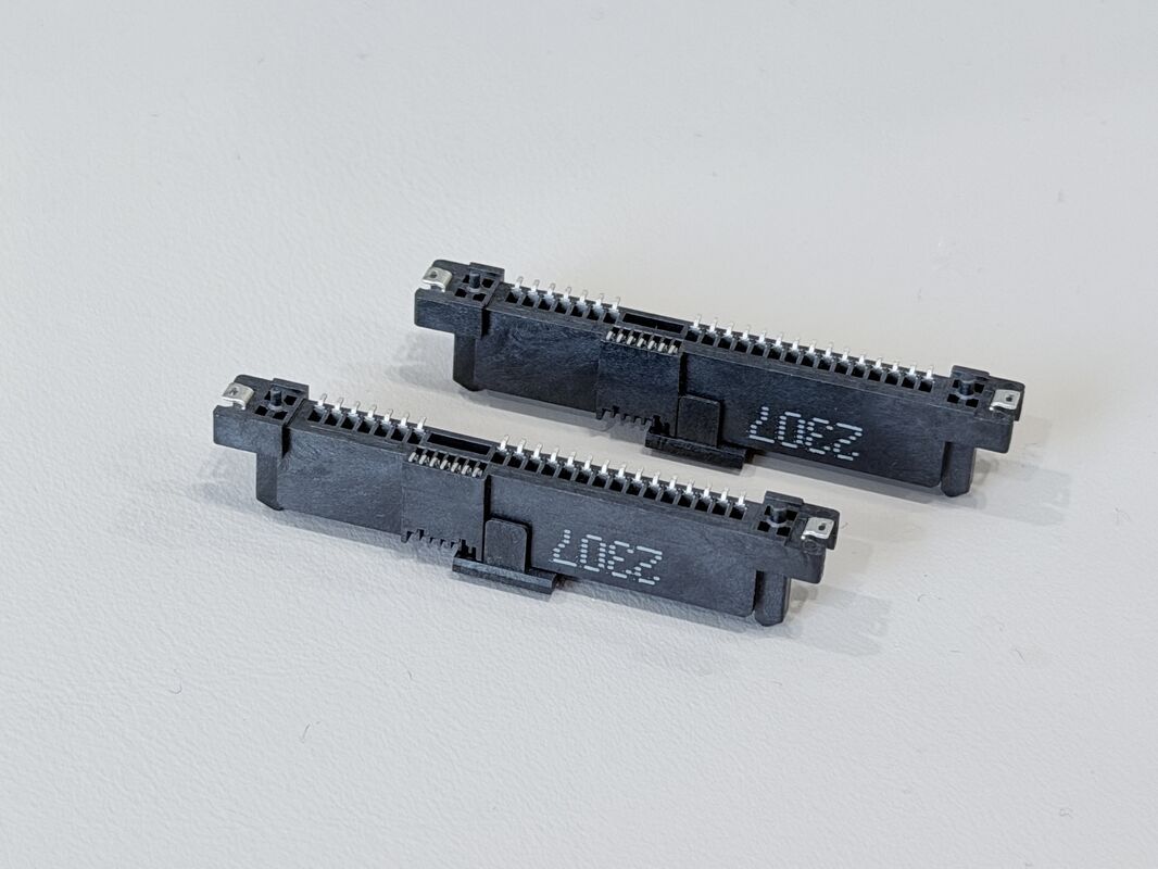 SAS 29P SMT Female Connector 1.27mm Pitch, Type 45 Version with 30U
