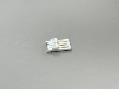 High-Performance USB 2.0 AM Solder-Type Connector | White Gold-Flash Terminal | Eco-Enhanced Housing | Precision Cable Connector