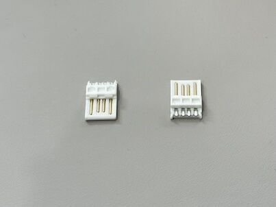 High-Performance USB 2.0 AM Solder-Type Connector | White Gold-Flash Terminal | Eco-Enhanced Housing | Precision Cable Connector