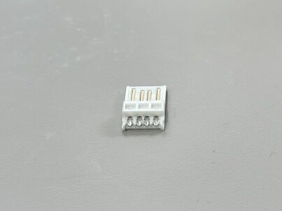 High-Performance USB 2.0 AM Solder-Type Connector | White Gold-Flash Terminal | Eco-Enhanced Housing | Precision Cable Connector