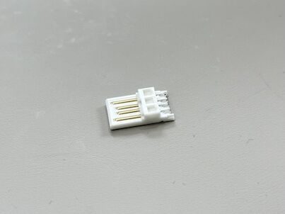 High-Performance USB 2.0 AM Solder-Type Connector | White Gold-Flash Terminal | Eco-Enhanced Housing | Precision Cable Connector