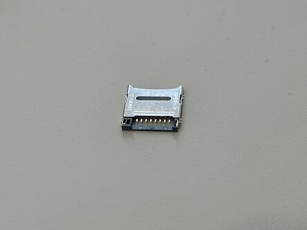 TF Card Connector 1.5H Old Version Push-Push Micro Memory Slot, SMT PCB Electronic Connector for Mobile Devices & Embedded Systems