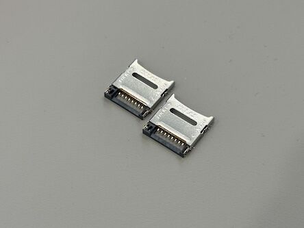 High-Reliability 1.8H TF Card Socket Connector with Mylar | Low-Profile PCB Mount Micro SD Holder | Gold-Plated Terminals & Secure Lock Structure