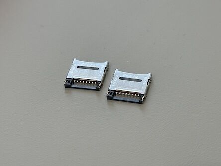 High-Reliability 1.8H TF Card Socket Connector with Mylar | Low-Profile PCB Mount Micro SD Holder | Gold-Plated Terminals & Secure Lock Structure