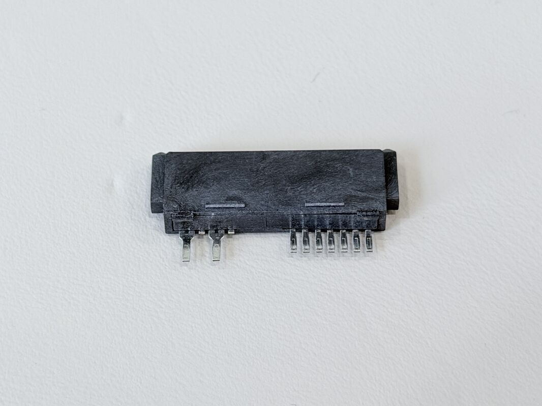 High-Reliability SATA 13Pin 180° Solder Wire Female Connector 1.27mm Pitch | Electrical Signal & Power Terminal Connector for Server, Automotive Wire Cable & Custom Harness Transmission