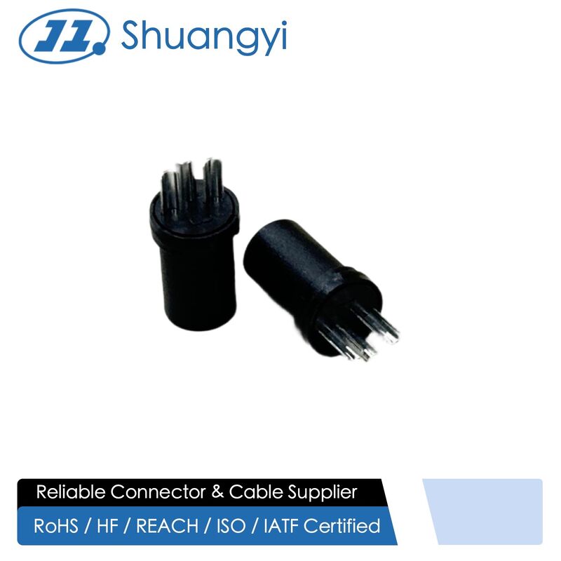 3P Female Connector Wire-to-Board Circular Terminal Connector | Electronic Power Signal PCB Connector Customized