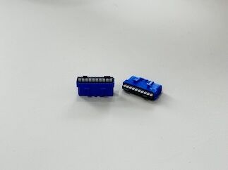 IDC 20-Pin Dual-Row Fully-Shrouded Male Connector | 2.00mm Pitch Electronic PCB Pin Header Terminal Connector for Wire Harness & Industrial Applications