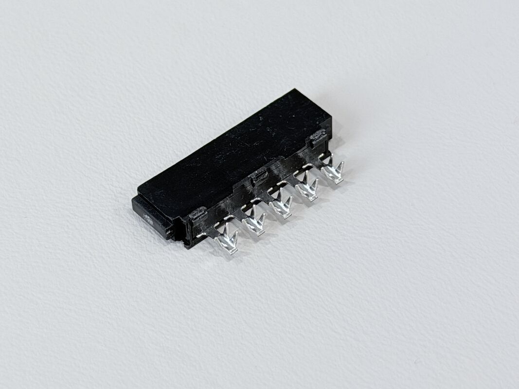 High-Reliability SATA 15Pin 180° Wire Crimp Female Connector 1.27mm Pitch | Electrical Signal & Power Terminal Connector for Server, Storage, Automotive Wire Cable Transmission