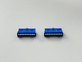 High-Reliability IDC 20-Pin Dual-Row Male Connector | Shielded Pin-Header Type | Gold-Flash Contacts | PCB Wire-to-Board Connector