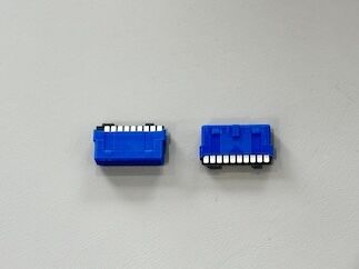 High-Reliability IDC 20-Pin Dual-Row Male Connector | Shielded Pin-Header Type | Gold-Flash Contacts | PCB Wire-to-Board Connector