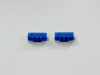 20-Pin IDC Dual-Row Enclosed Male Connector, Pin-Header Type, Exposed 3.2mm, Electronic PCB Signal Connector for Custom Wiring & Transmission Systems