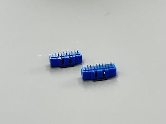 20-Pin IDC Dual-Row Enclosed Male Connector, Pin-Header Type, Exposed 3.2mm, Electronic PCB Signal Connector for Custom Wiring & Transmission Systems